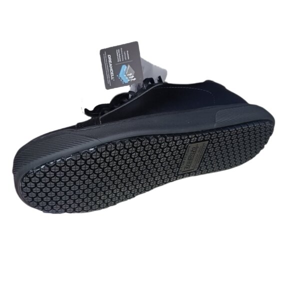Tredsafe Womens 7 Slip Resistant Shoes Black Anti Fatigue Dreamcell - Picture 2 of 7